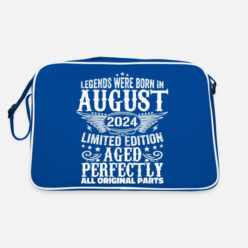 August 2024 Jubiläum 2024 Legenden August Retro Tasche