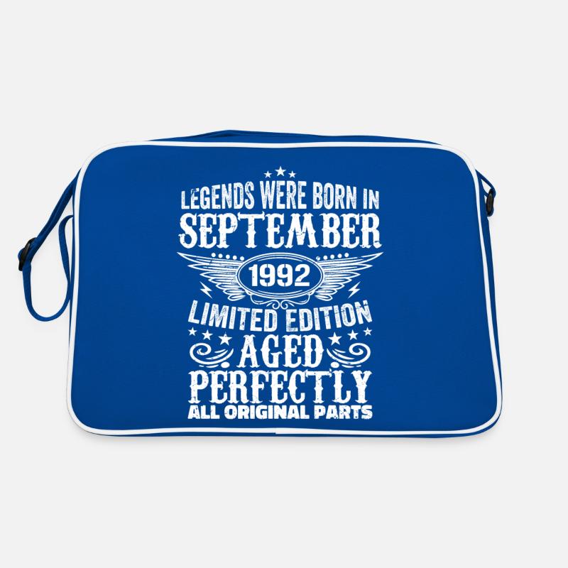 Septembre 1992 Anniversaire Septembre 1992 Septembre Sac Retro