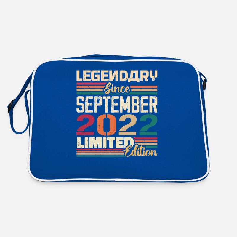 September 2022 Jubiläum 2022 September Geschenk Retro Tasche