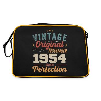 Légendaire depuis novembre 1954 - 1954 - Sac Retro - noir/or - Dos