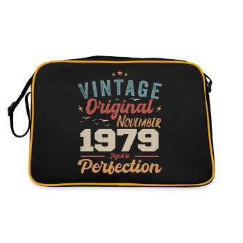 Legendary since November 1979 - 1979 - Retro Bag - black/gold - Back