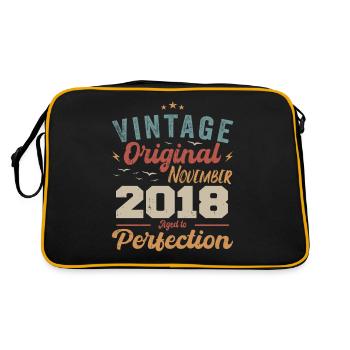 Legendary since November 2018 - 2018 - Retro Bag - black/gold - Back