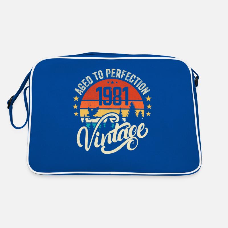 1981 Vintage - cadeau d’anniversaire 1981 rétro 1981 Sac Retro