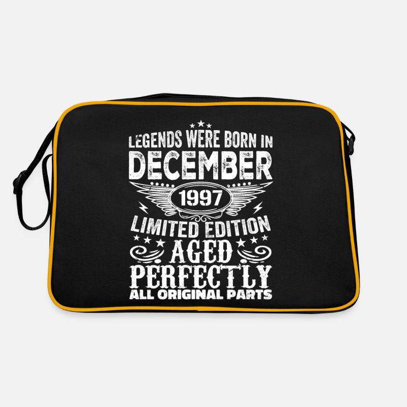 Décembre 1997 Anniversaire Décembre 1997 Décembre Sac Retro