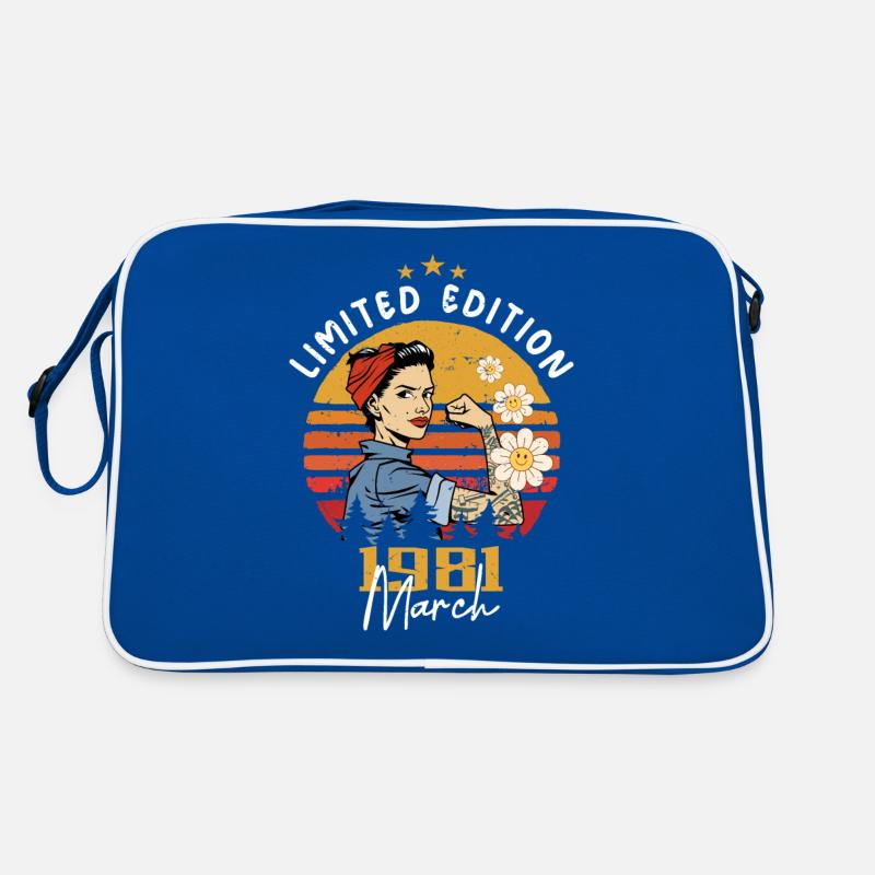 Femmes nées en mars 1981 Date de naissance 1981 Sac Retro