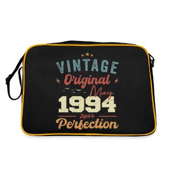 May 1994 Birthday May 1994 Gift May 1994 - Retro Bag - black/gold - Back