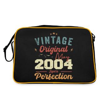 May 2004 Birthday May 2004 Gift May 2004 - Retro Bag - black/gold - Back
