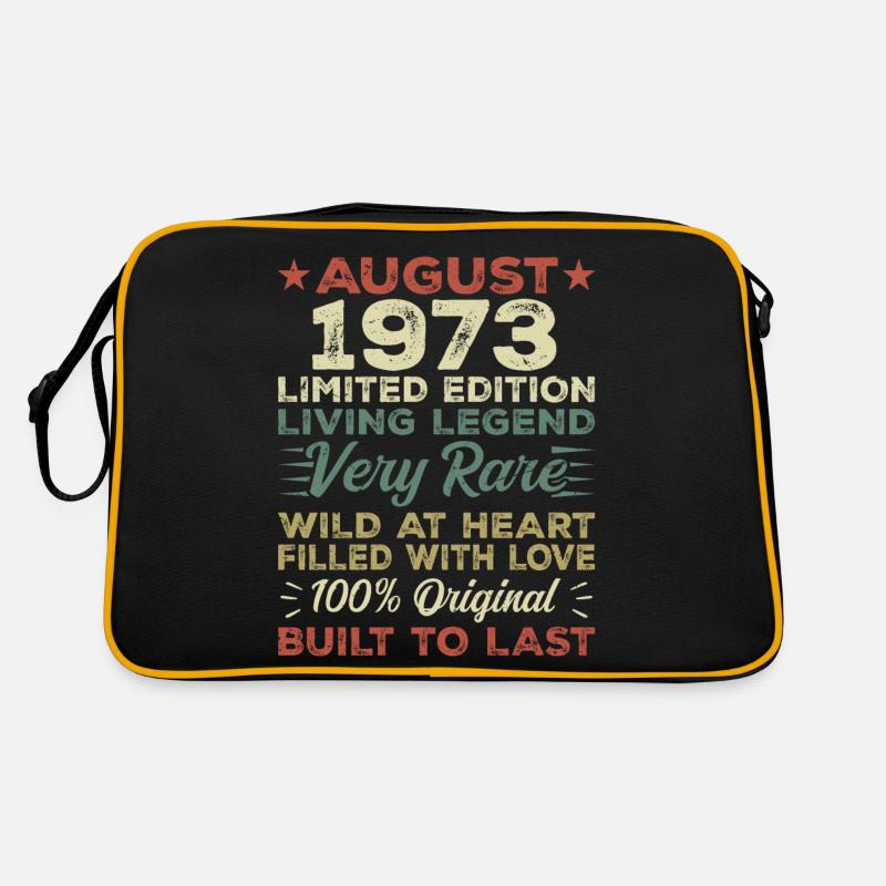 August 1973 - Gift idea for August 1973 - 1973 Retro Bag