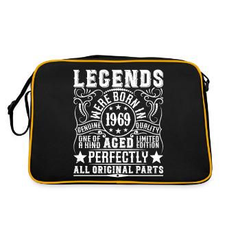 Légendaire Depuis 1969 Anniversaire 1969 Né en 1969 - Sac Retro - noir/or - Dos