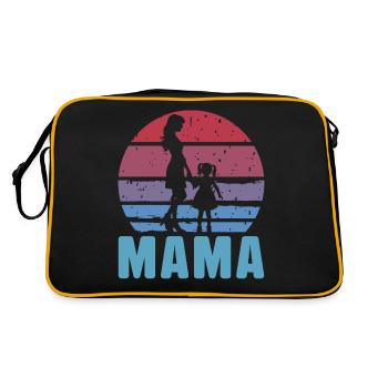 Maman - Sac Retro - noir/or - Dos