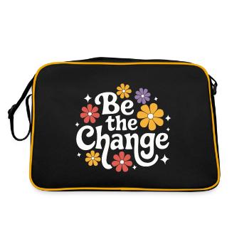Altruismo Selfless Giving Giving School Spirit - Retro Bag - black/gold - Back