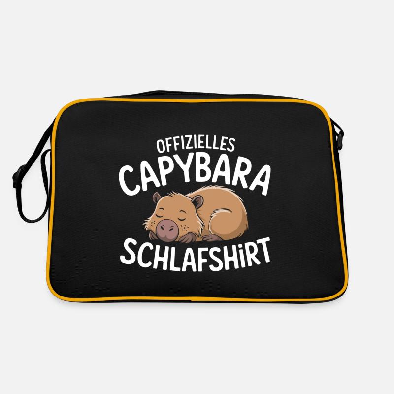 Capybara Capybara Animal rongeur Sac Retro