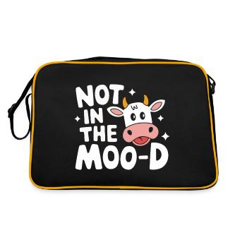 Éleveur de vaches Ferme Éleveur de vaches - Sac Retro - noir/or - Dos