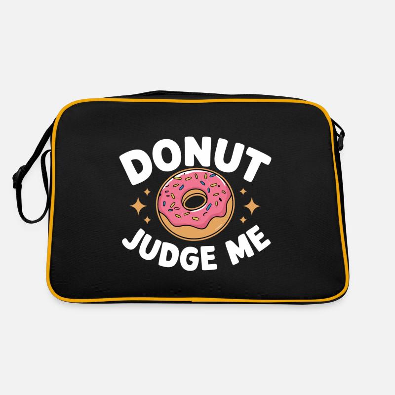 Donut Donuts Candy Bagel Retro Bag