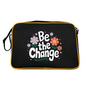 Altruismo Selfless Giving Giving School Spirit - Retro Bag - black/gold - Back