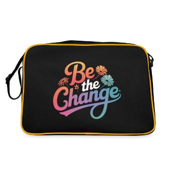 Altruismo Selfless Giving Giving School Spirit - Retro Bag - black/gold - Back