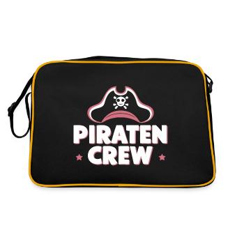 Pirate Carnaval Carnaval Déguisement - Sac Retro - noir/or - Dos