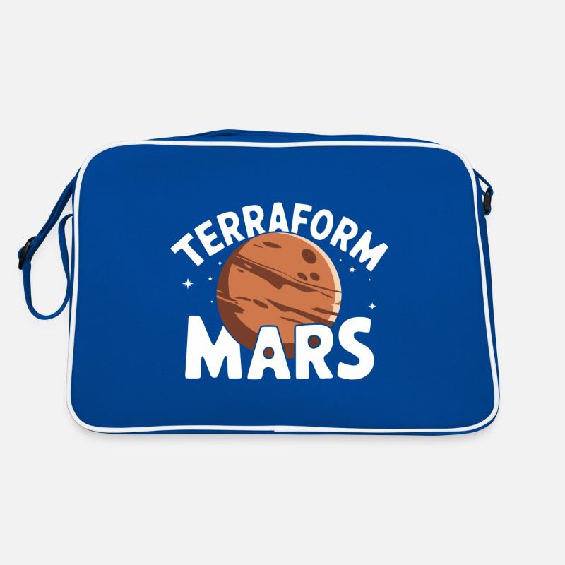 Mars Planète Planète Système Solaire Sac Retro