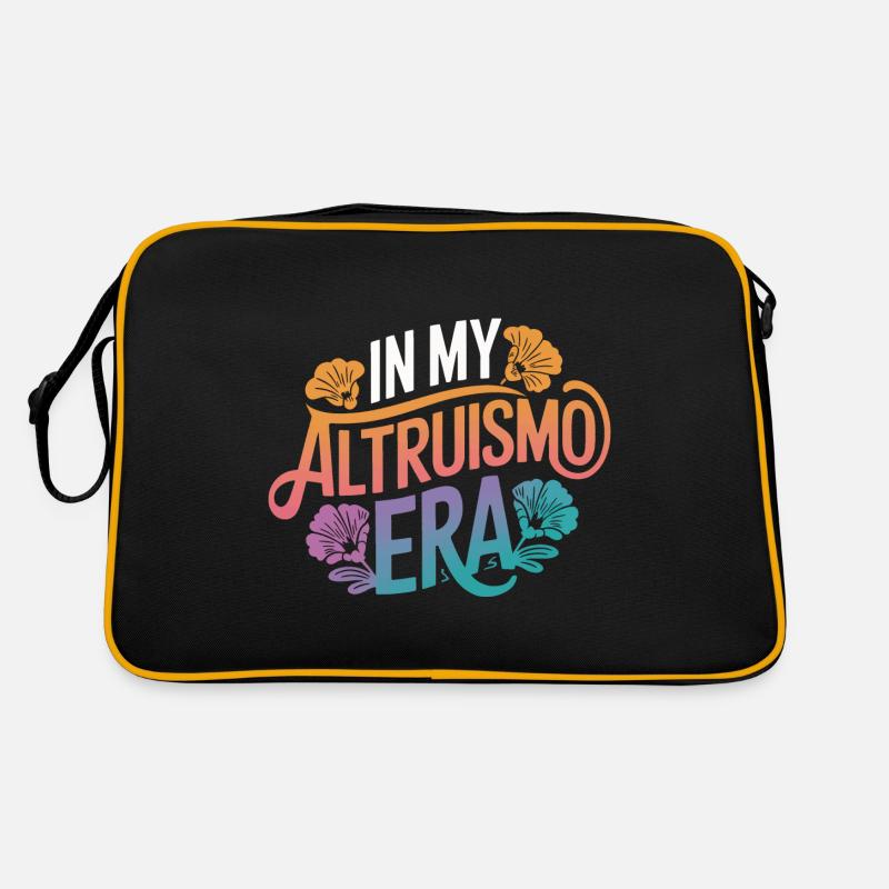 Altruisme Don désintéressé Donner d’école Sac Retro