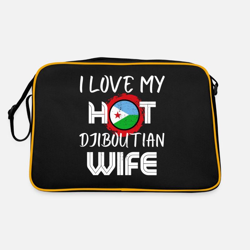 C’est drôle j’aime mon mari djiboutien chaud Sac Retro