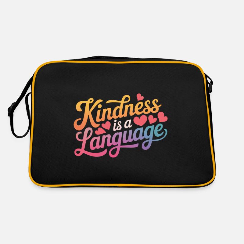 Altruisme Don désintéressé Donner d’école Sac Retro