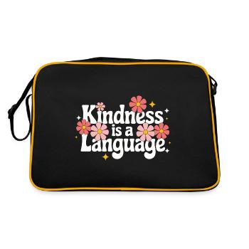 Altruismo Selfless Giving Giving School Spirit - Retro Bag - black/gold - Back