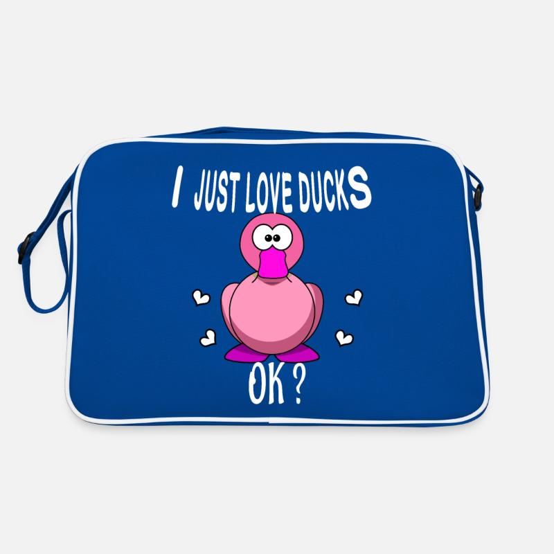 I like ducks ok? Retro Bag