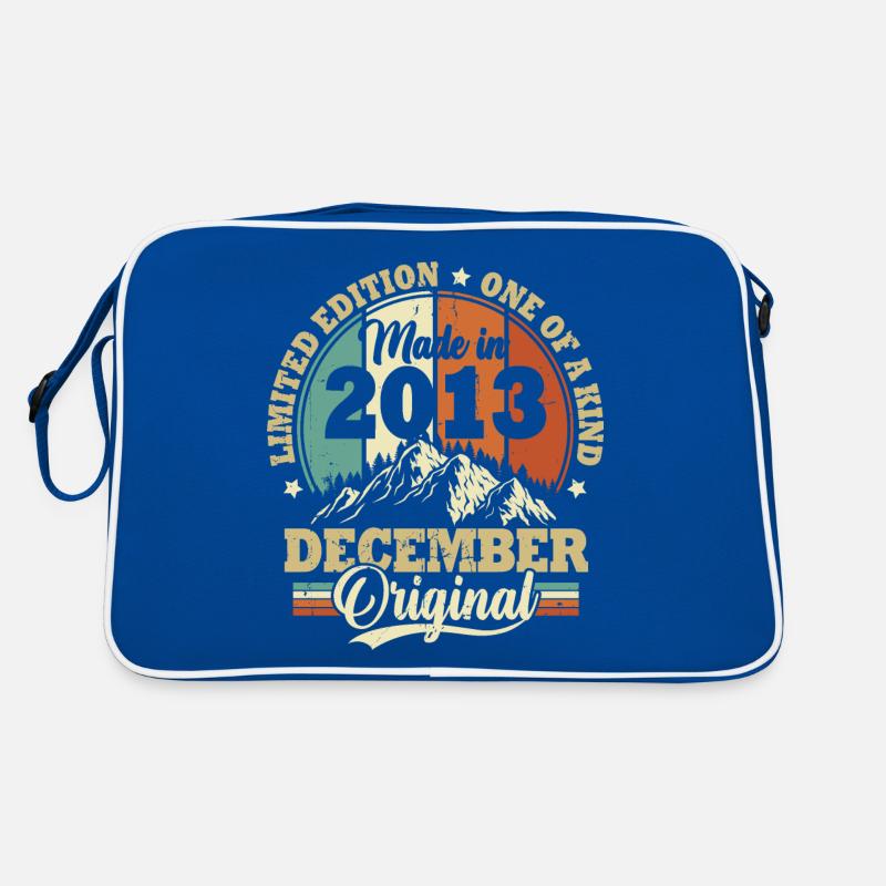 Geburtstagsgeschenk Dezember 2013 Vintage Retro Retro Tasche