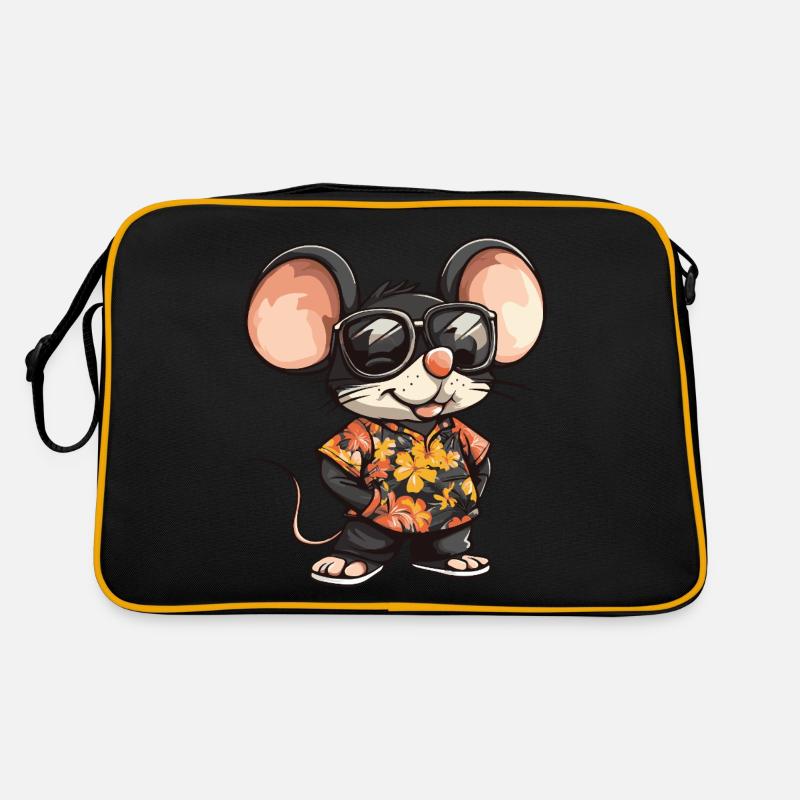 Mouse Comic Funny Summer Retro Bag