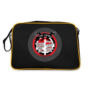 The Lizard Cornwall - Retro Bag - black/gold - Back