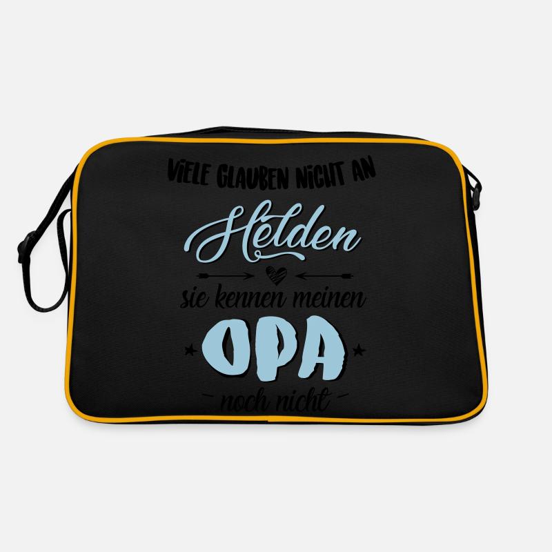 Opa Held Retro Tasche