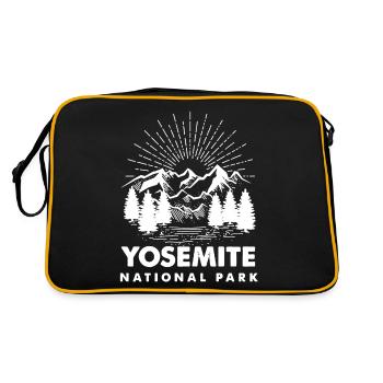 Chemise du parc national de Yosemite - Sac Retro - noir/or - Dos
