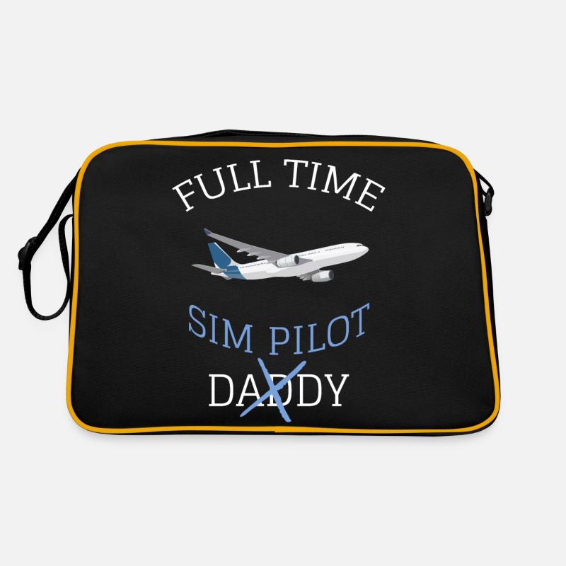 Simulateur de vol Simmer Simulation MSFS Cadeau Sac Retro