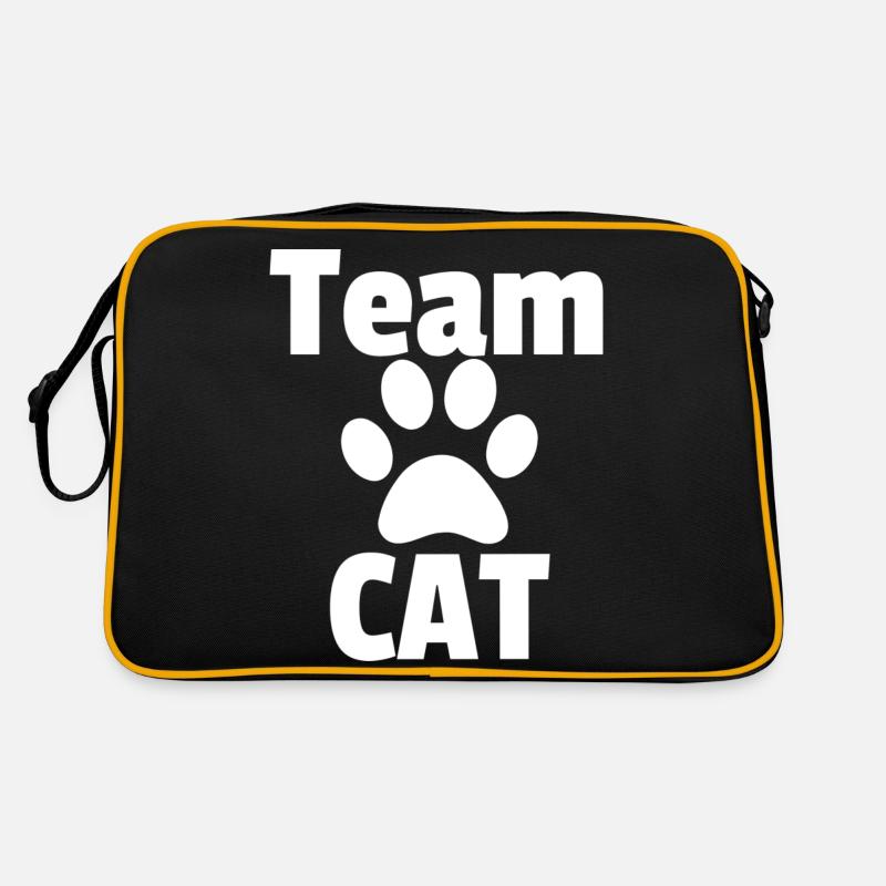Team CAT - Retro Bag - black/gold