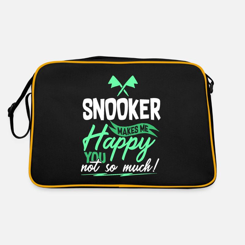 Snooker Billard Retro Tasche