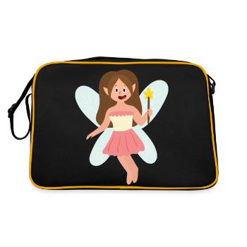 Fée - Sac Retro - noir/or - Dos