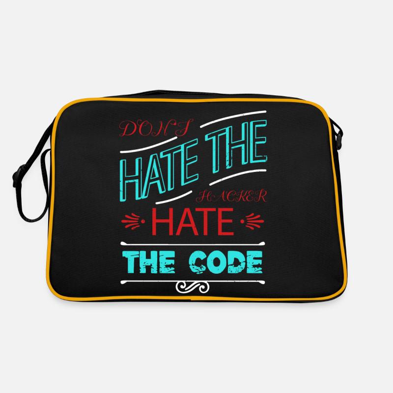 happy funny quote analyst funny joke humor coding Retro Bag