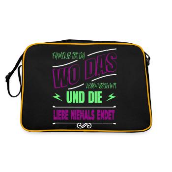 geek sprüche statement geschenkidee lustig - Sac Retro - noir/or - Dos