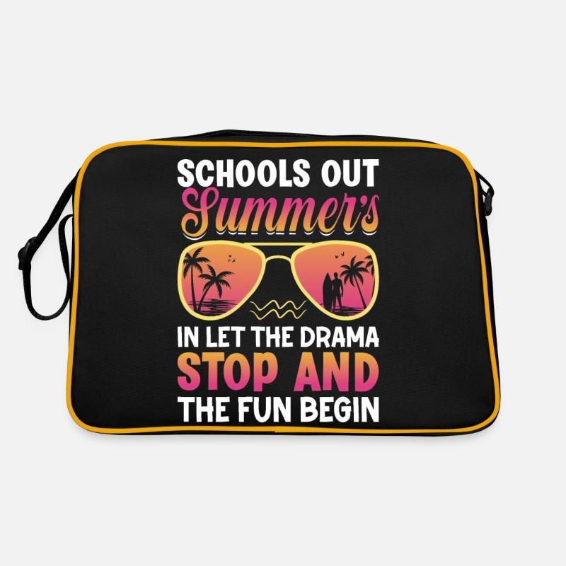 Schools Out Summer coole shirts ch / at Retro Tasche