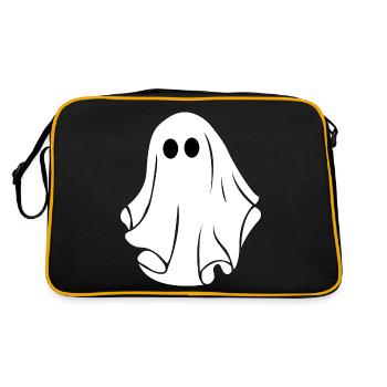 FANTÔME BOO... - Sac Retro - noir/or - Dos