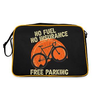 Bike - free parking - Retro Bag - black/gold - Back