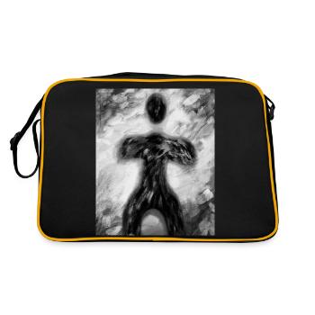 Soul - Retro Tasche - Schwarz/Gold - Hinten