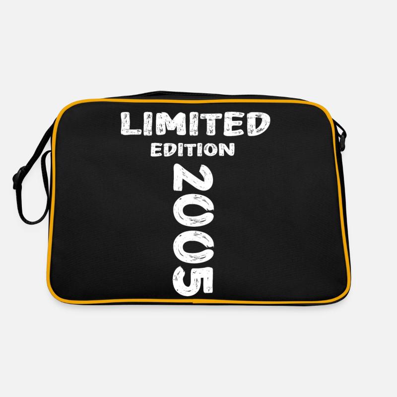 Limited Edition is 2005 - Retro Bag - black/gold