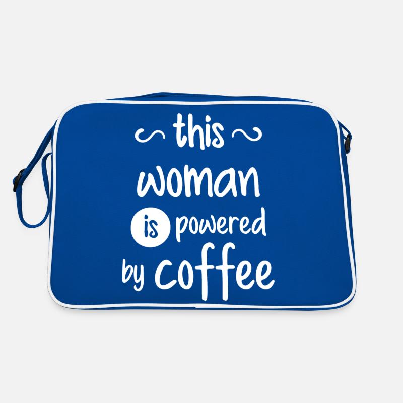 Mama mit Kaffee Retro Tasche