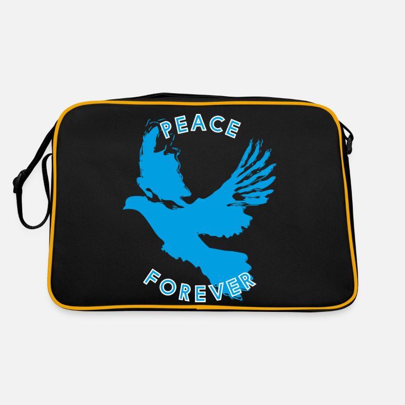 Taube Peace Forever Retro Tasche
