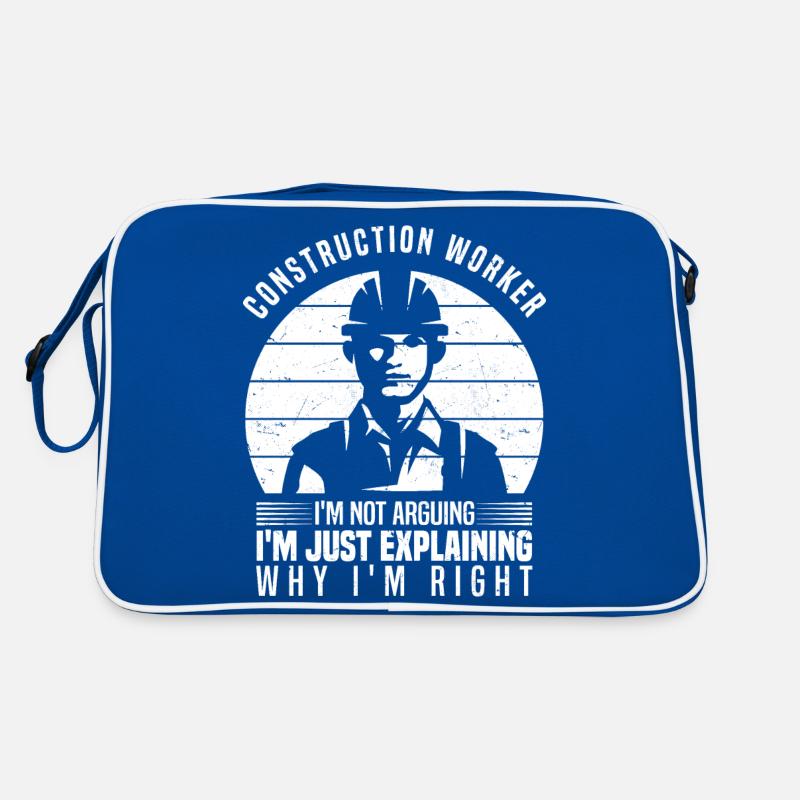 Ouvrier du bâtiment Sac Retro