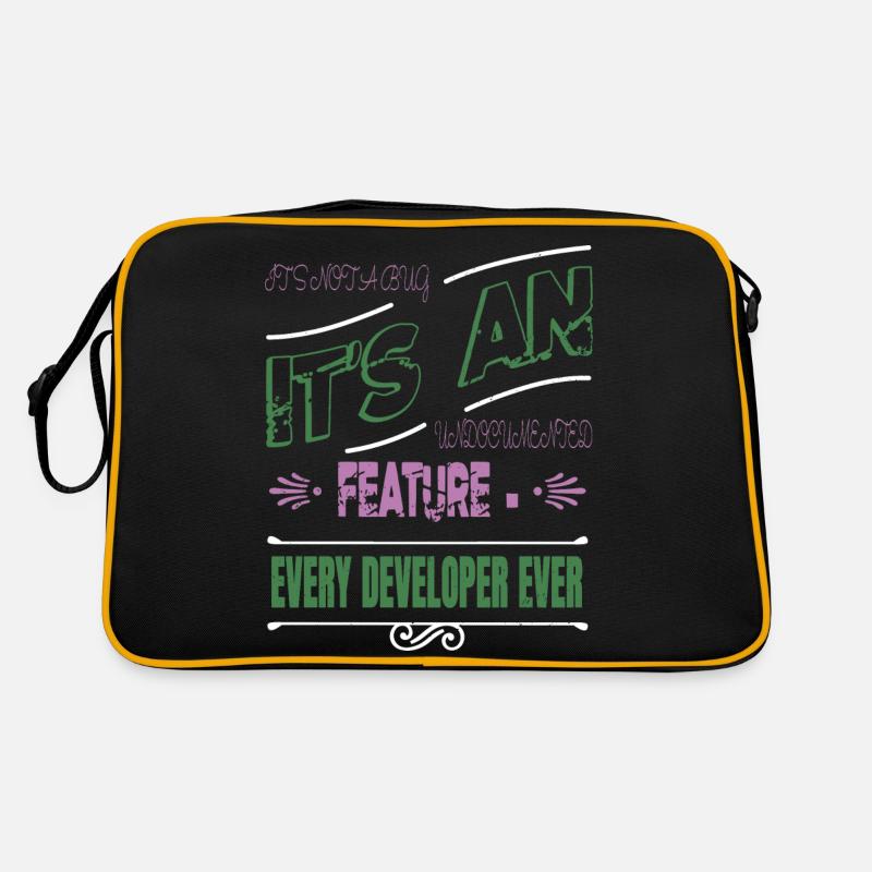 geek computer Retro Tasche