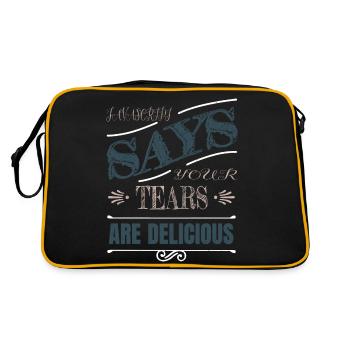 dayfathers day - Retro Bag - black/gold - Back