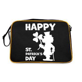 Chemise de la Saint-Patrick - Sac Retro - noir/or - Dos