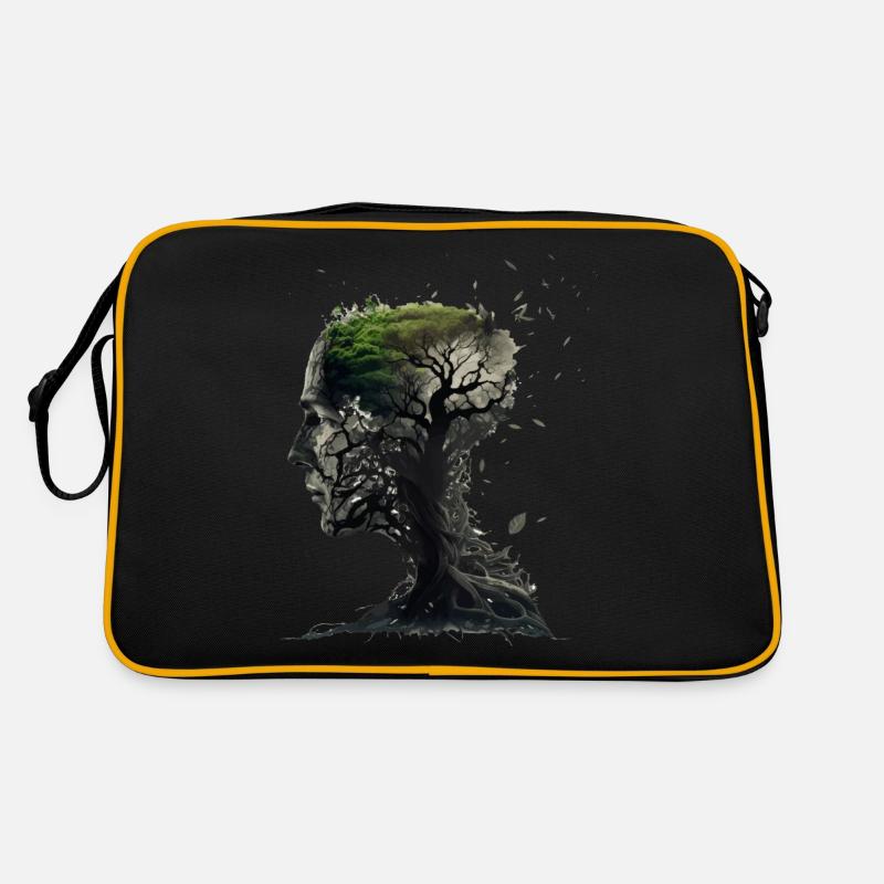 Organic Tree Head Gift Retro Bag